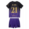 Camisa de time de futebol Barcelona Frenkie de Jong #21 Replicas 2º Equipamento Infantil 2026-27 Manga Curta (+ Calças curtas) Camisa de time de futebol Barcelona Frenkie de Jong #21 Replicas 2º Equipamento Infantil 2026-27 Manga Curta (+ Calças curtas)